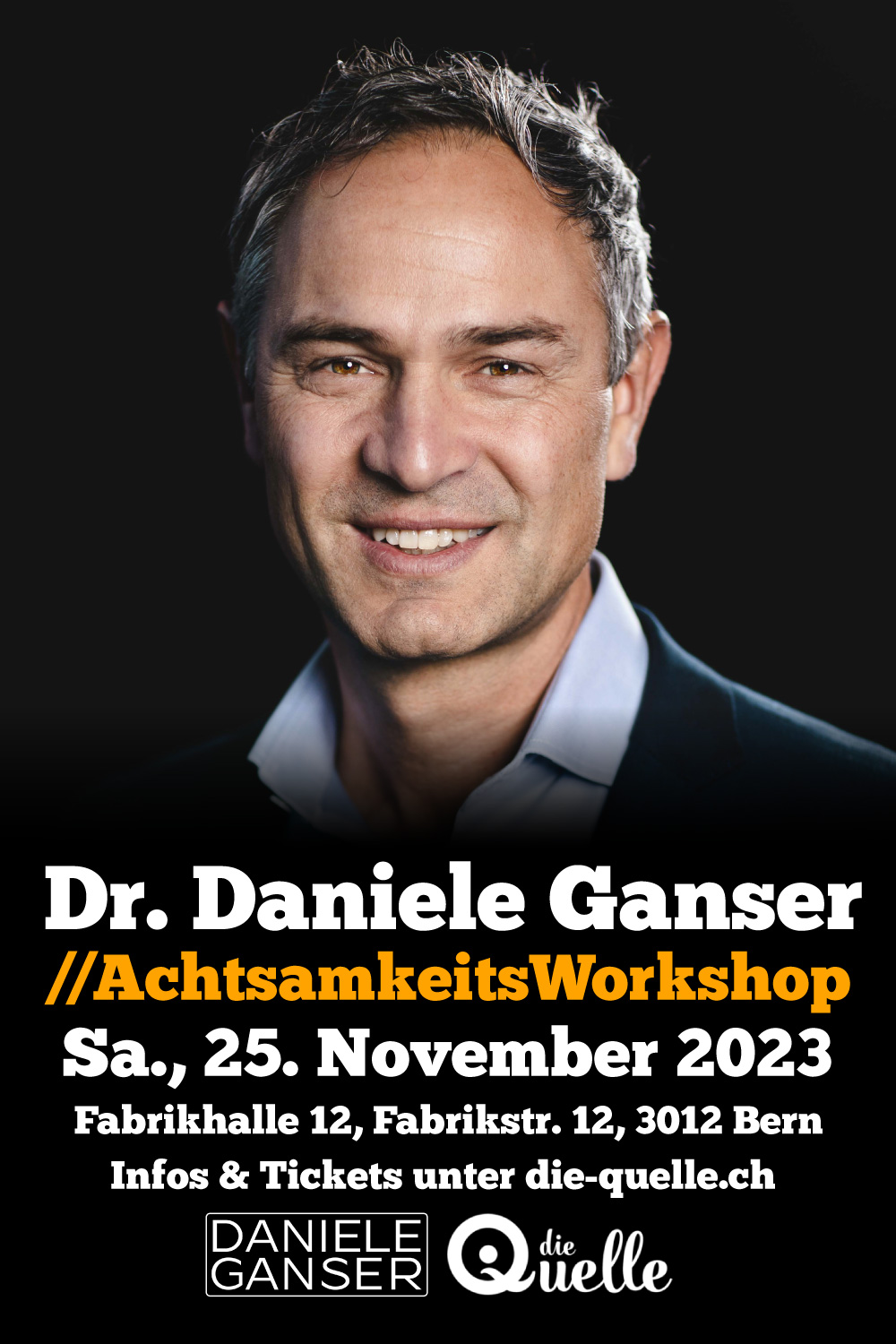 Dr. Daniele Ganser - Achtsamkeits-Workshop - 25.11.2023