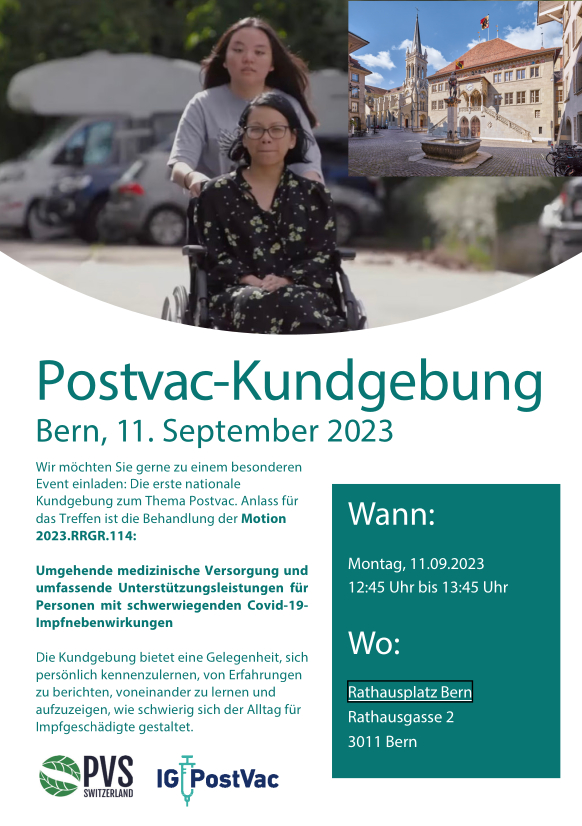 Postvac-Kundgebung - 11.09.2023